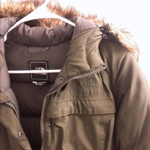 The North Face winter jacket